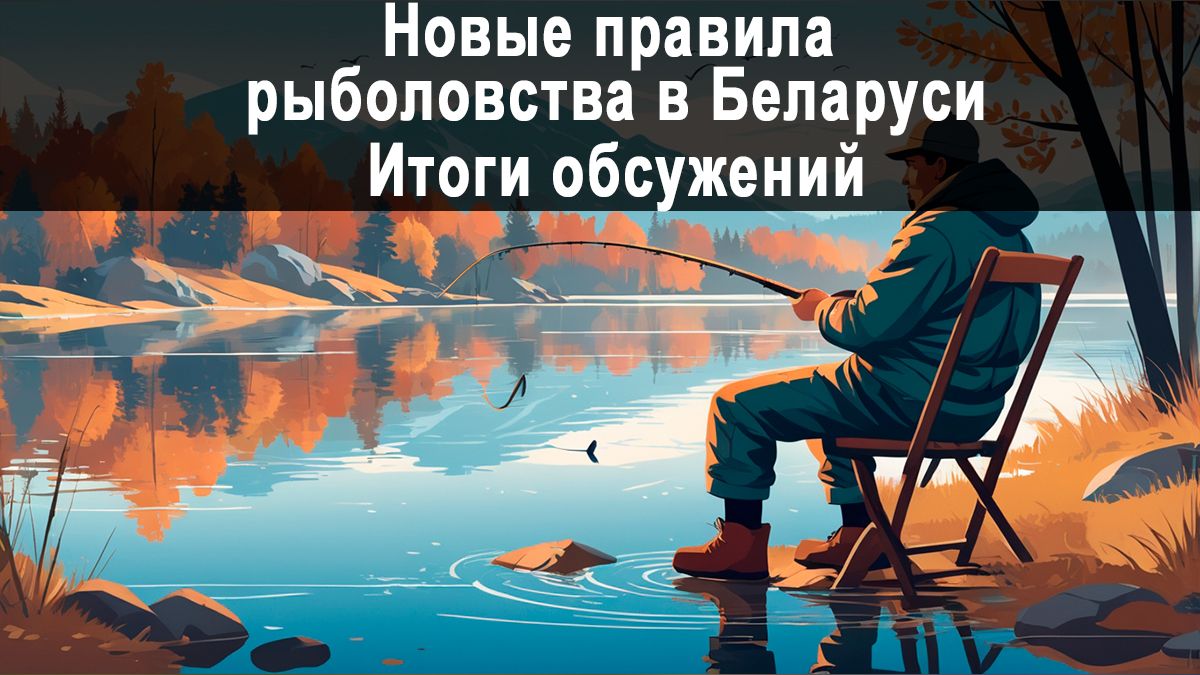 Новые правила рыболовства в Беларуси: итоги общественного обсуждения и ключевые предложения