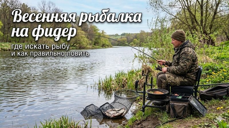 Весенняя рыбалка на фидер