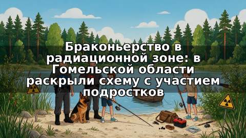 Браконьерство в радиационной зоне: в Гомельской области раскрыли схему с участием подростков