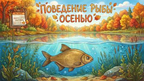 Поведение рыбы осенью: календарь клёва, особенности поиска и тактика ловли