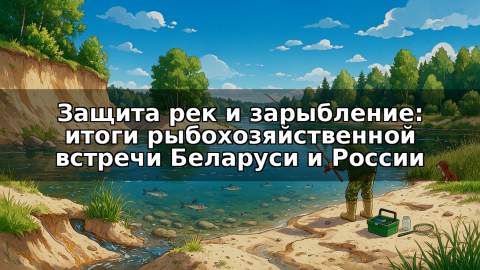 Защита рек и зарыбление: итоги рыбохозяйственной встречи Беларуси и России