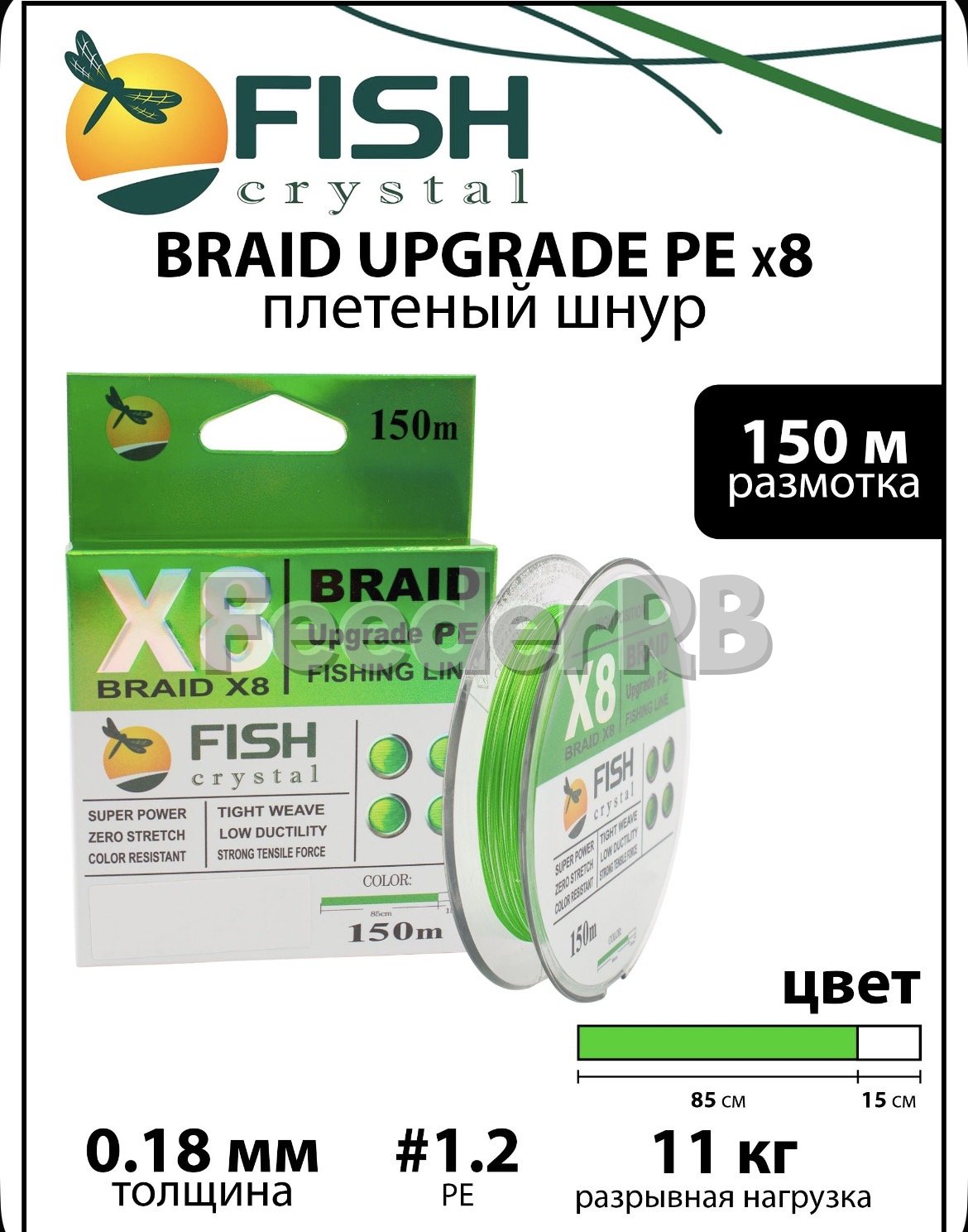 Шнур плетеный Fish Crystal 