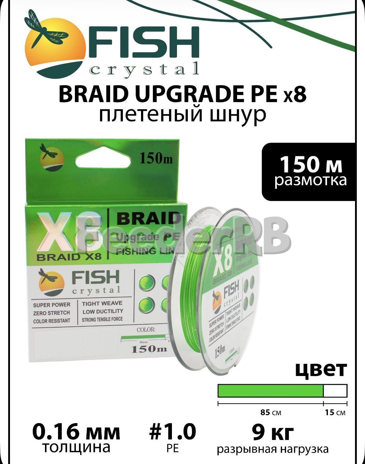 Шнур плетеный Fish Crystal 