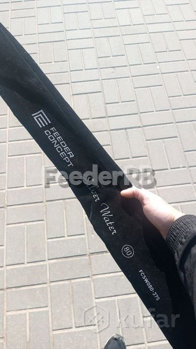 Фидер FEEDER CONCEPT Silver Water 3.75м. 80 гр.